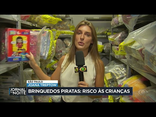 ⁣Brinquedos piratas podem ser armadilhas perigosas para crianças