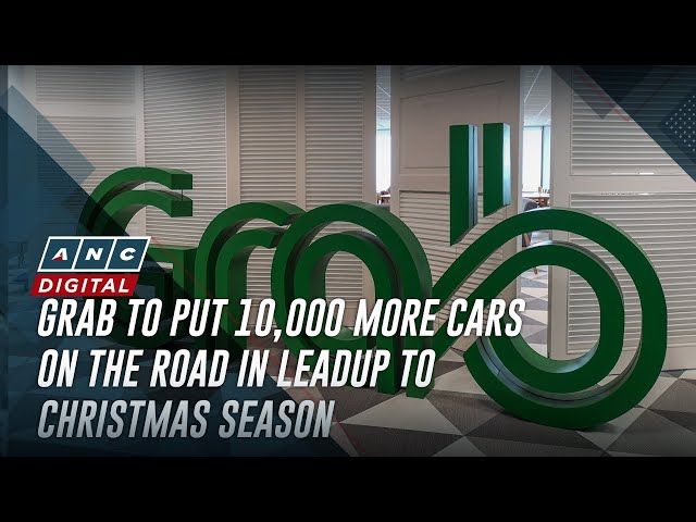 ⁣Grab to put 10,000 more cars on the road in leadup to Christmas season