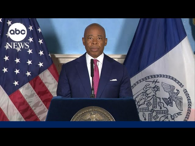 ⁣New York City Mayor Eric Adams indicted by federal grand jury: Sources