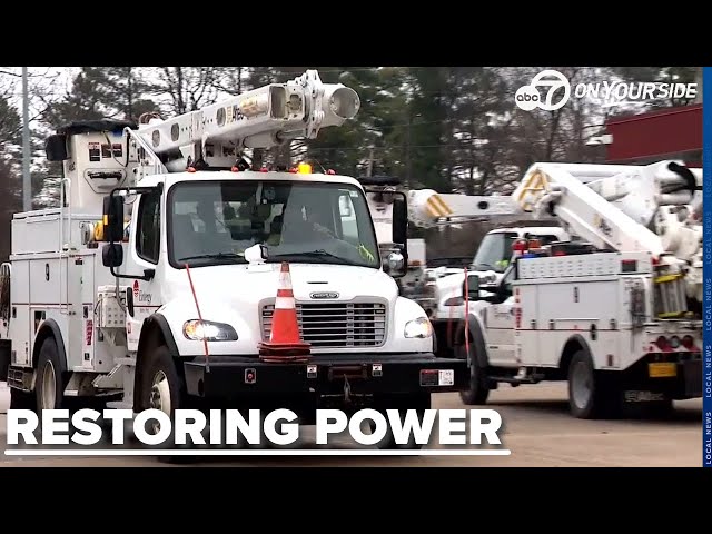 ⁣Arkansas line workers head to Georgia and Florida to aid in Hurricane Helene relief