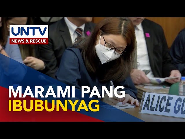 ⁣Alice Guo, inaasahang maglalahad ng marami pang impormasyon kaugnay ng POGO