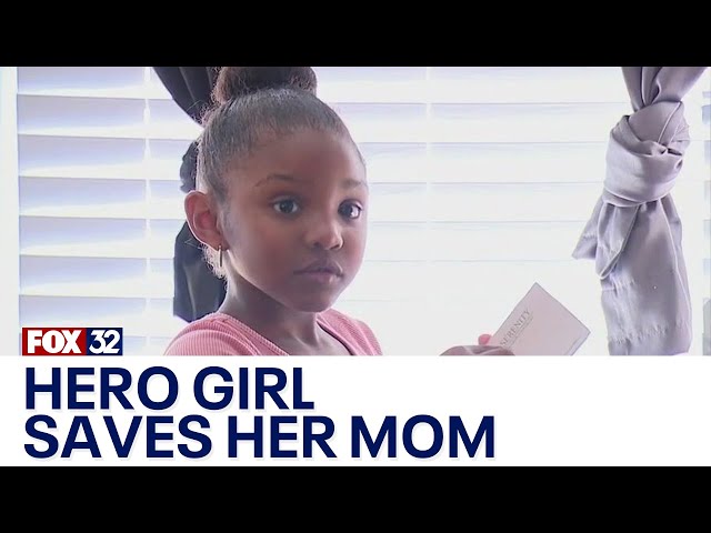 ⁣5-year-old dials 911, saves mom's life