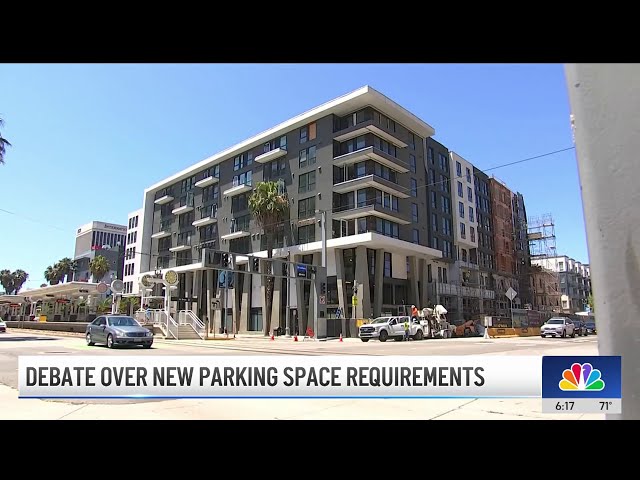 ⁣Residents split over new parking space requirements in Long Beach