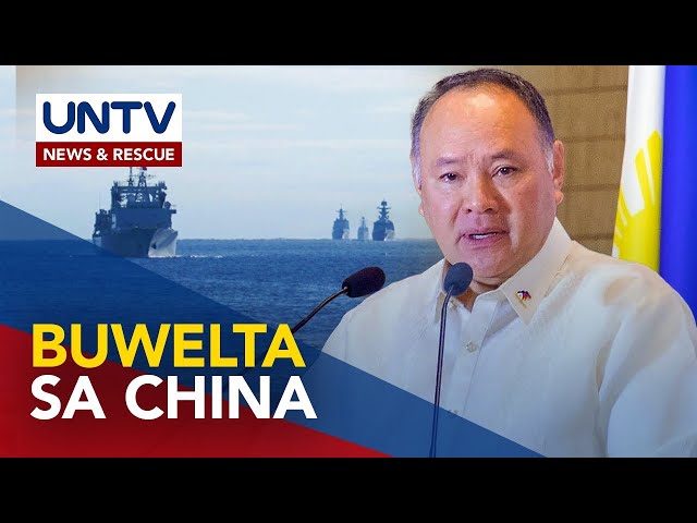 ⁣DND Sec. Teodoro sa China: baklasin ang offensive missile systems at lumayas sa West PH Sea