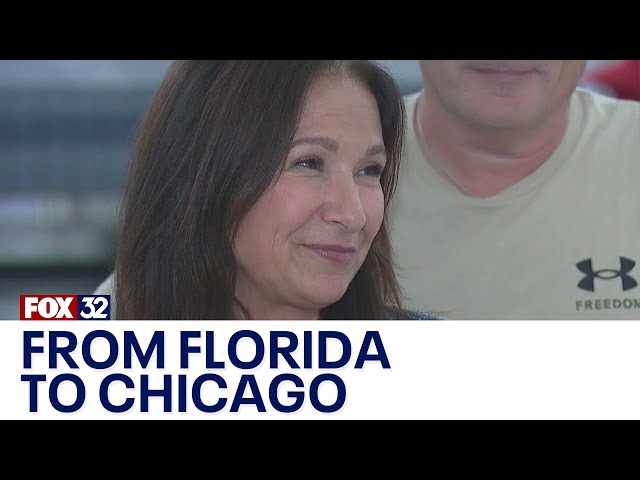 ⁣Hurricane Helene sends Floridians seeking shelter to Chicago