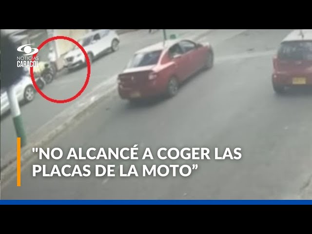 ⁣Motociclista arrolló a adulto mayor en Girardot y huyó del lugar: quedó en video