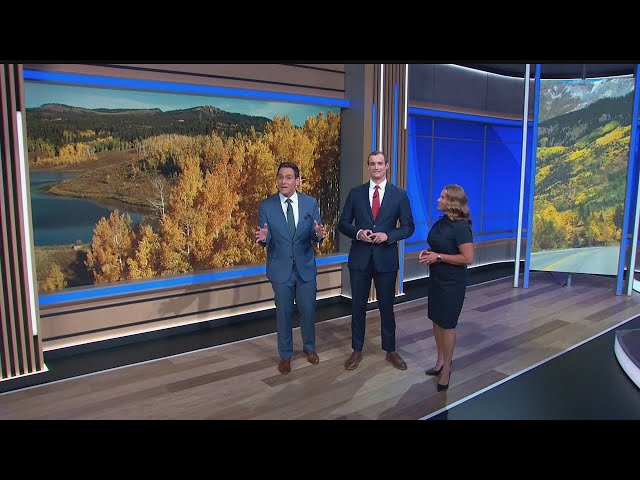 ⁣Colorado's high country will be in peak fall foliage this weekend