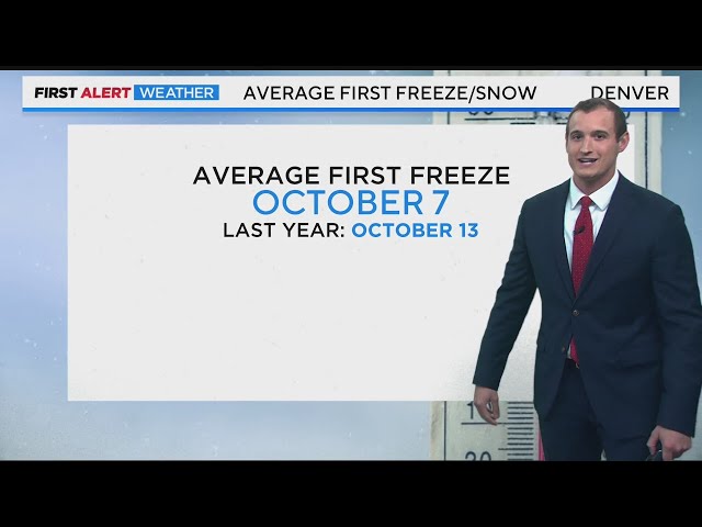 Near-record temperatures in Denver on Thursday and Sunday