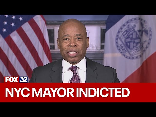 ⁣NYC Mayor Eric Adams indicted following federal investigations