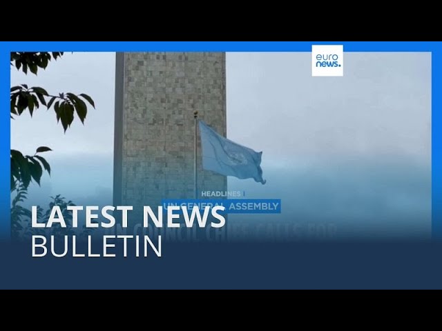 ⁣Latest news bulletin | September 26th – Morning