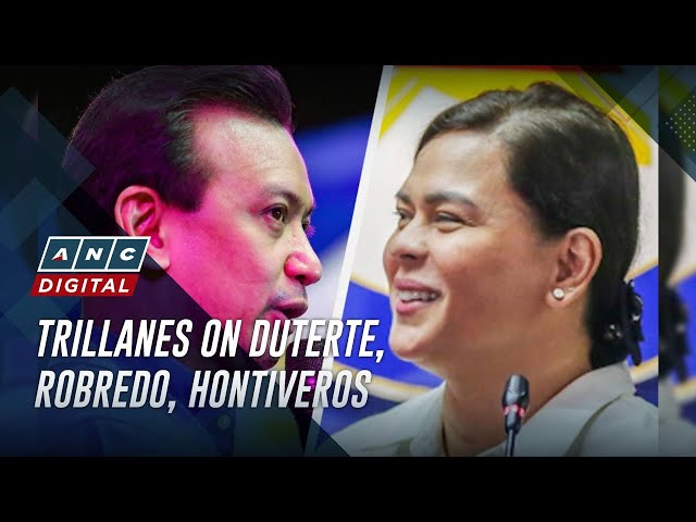 ⁣'The lines have been drawn': Antonio Trillanes on Sara Duterte, Leni Robredo, Risa Hontive