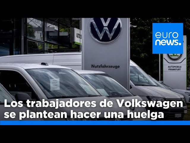 ⁣Los trabajadores de VW mantienen las protestas mientras patronal y sindicato negocian