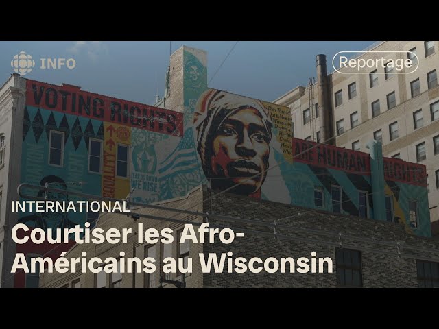 ⁣Présidentielle américaine : le vote afro-américains au Wisconsin