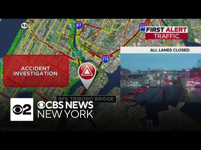 RFK-Triboro Bridge closed to Manhattan-bound traffic