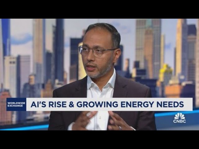 ⁣Mukherjee: The projected energy demand is huge... it's going to double in the next few years