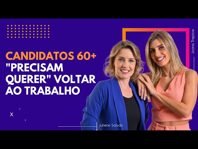 ⁣Terceira idade "precisa querer" voltar ao mercado de trabalho | Passa Lá no RH | 5ª tempor