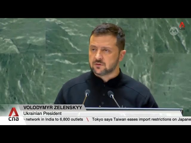 ⁣Zelenskyy warns UN about threat of nuclear disaster in Europe