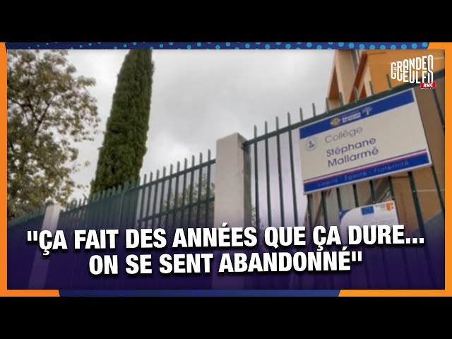 ⁣82 impacts de plombs dans un collège à Marseille: le coup de gueule de Karima