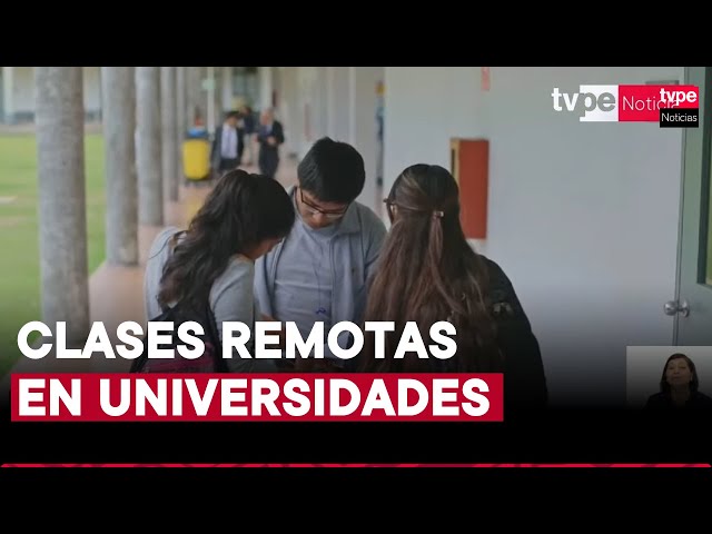 ⁣Paro de transportistas: universidades disponen clases virtuales para este jueves