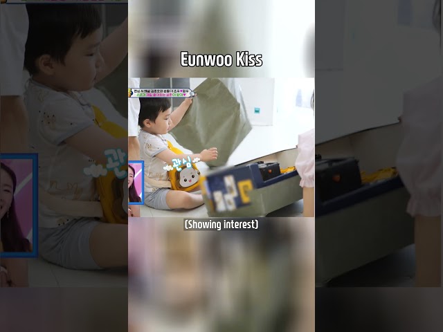 ⁣Eunwoo Kiss #TheReturnofSuperman | KBS WORLD TV