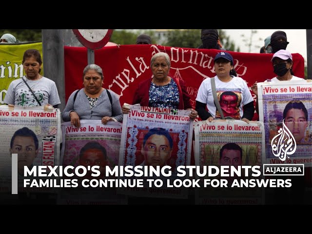 ⁣Mexico's missing students: Families continue to look for answers 10 years on