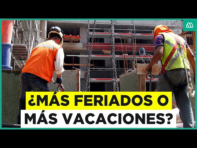 ⁣¿Más feriados o más vacaciones? El debate en el mundo laboral en Chile