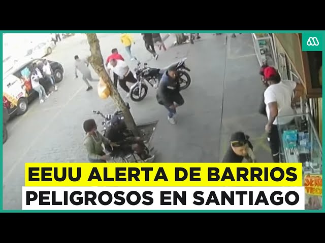 EEUU alerta a turista de barrios peligrosos en Santiago: ¿Cuáles son?