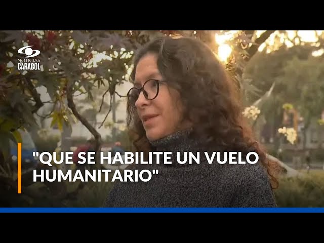 ⁣Colombiana pide ayuda para sacar a su familia de Beirut, en medio del conflicto con Israel