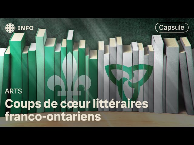 ⁣Des livres franco-ontariens qui font craquer des auteurs et un libraire