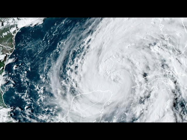 ⁣Hurricane Helene expected to make a powerful landfall in Florida