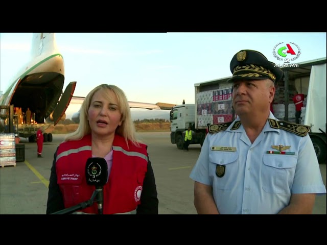 ⁣70 tonnes d'aides humanitaires acheminées vers les camps des réfugiés sahraouis