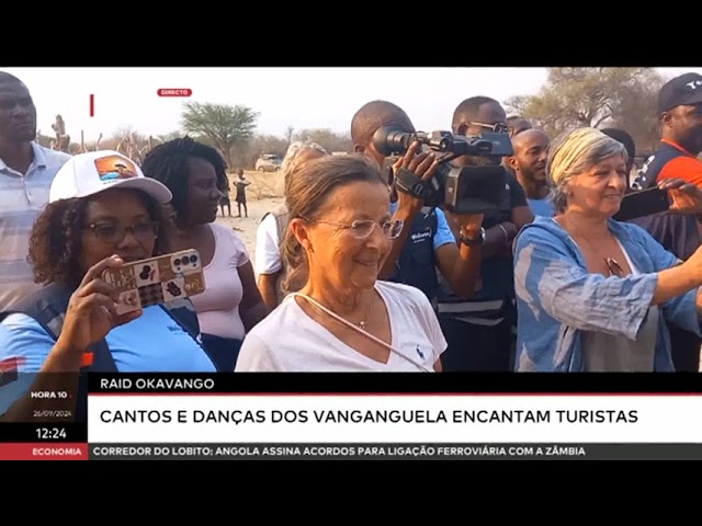 ⁣Raid Okavango - Cantos e danças dos vanganguela encantam turistas