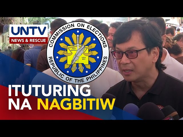 ⁣Sec. Abalos at iba pang appointed execs, ituturing na resigned ‘pag naghain na ng COC sa 2025 polls