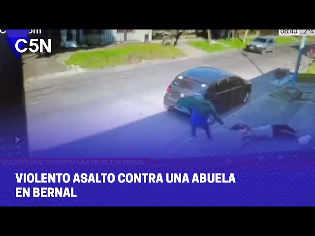 ⁣VIOLENTO ASALTO de una ABUELA en BERNAL