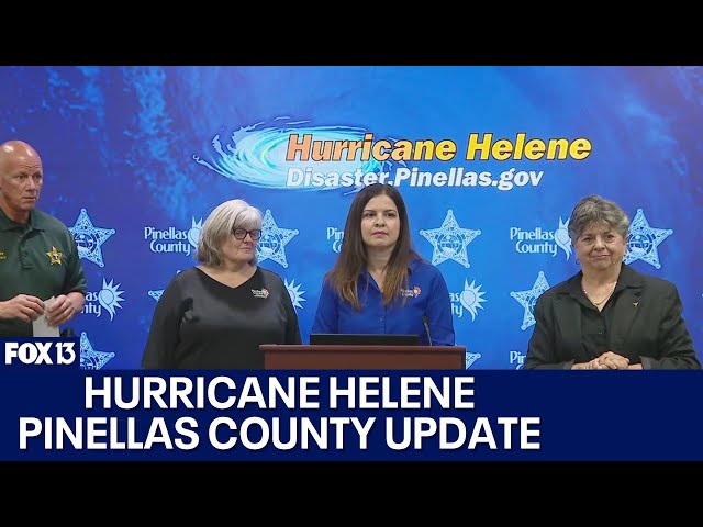 Hurricane Helene: Pinellas County provides update