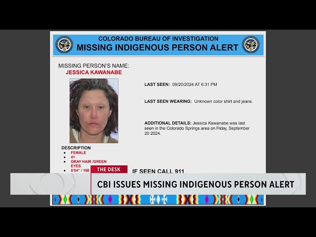 ⁣CBI issues Missing Indigenous Person Alert for Jessica Kawanabe