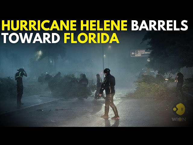 ⁣Hurricane Helene LIVE: Florida Braces for Hurricane Helene As Landfall Expected Soon  | WION LIVE