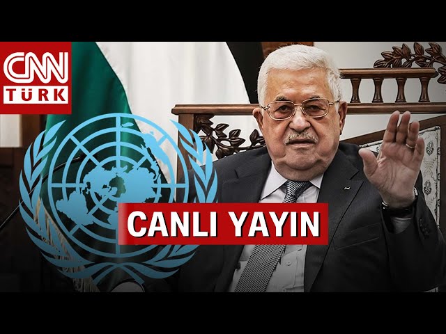 Filistin Devlet Başkanı Mahmud Abbas BM'de Konuşuyor! #CANLI