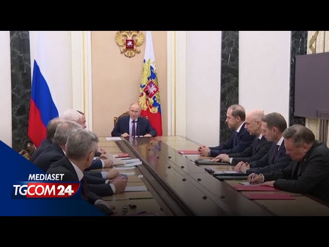 ⁣Putin: "Pronti a usare l'atomica in caso di attacco da un Paese nucleare"