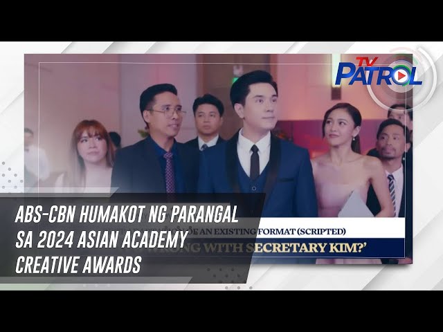 ⁣ABS-CBN humakot ng parangal sa 2024 Asian Academy Creative Awards | TV Patrol