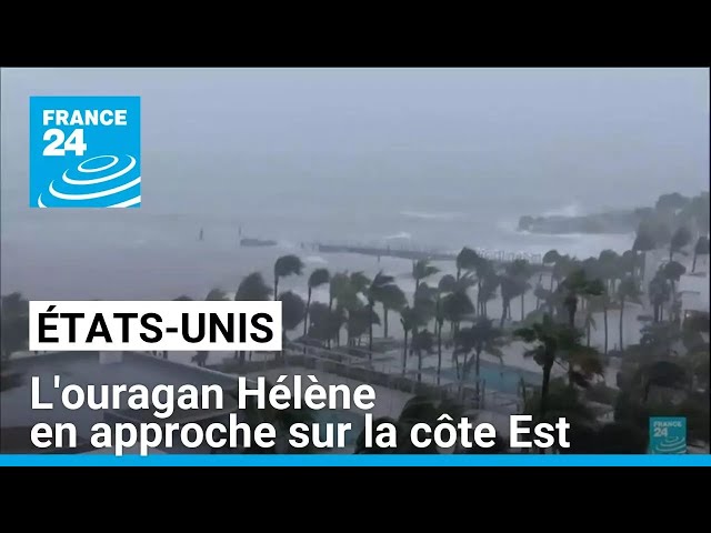 ⁣États-Unis : l'ouragan Hélène en approche sur la côte Est • FRANCE 24