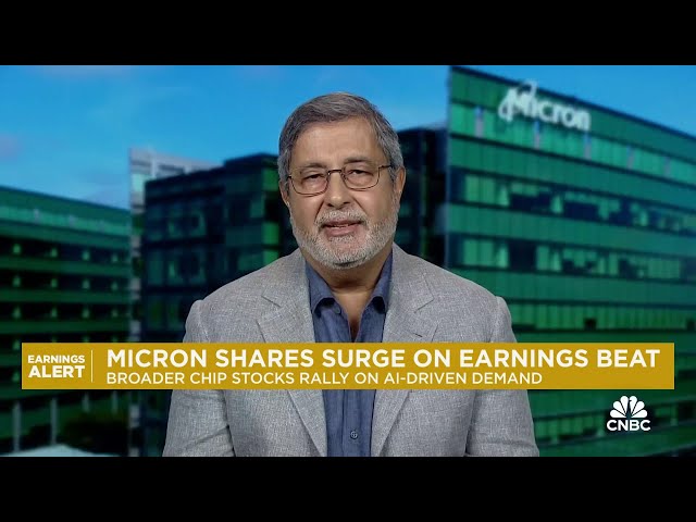 ⁣Micron CEO Sanjay Mehrotra on Q4 earnings beat: AI is transforming the industry