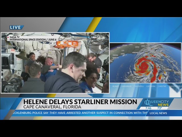 ⁣Helene delays Starliner mission