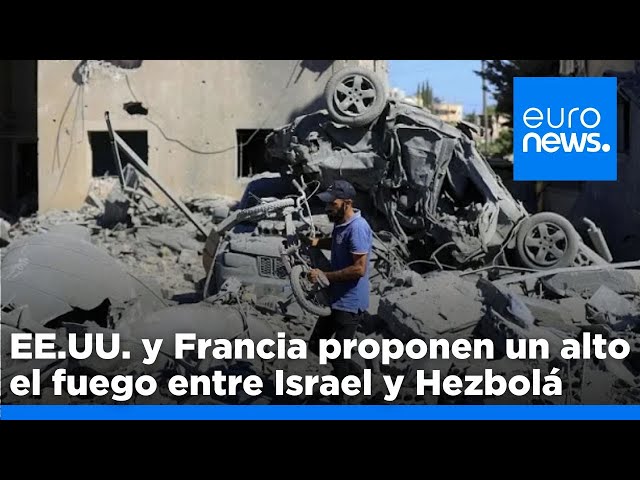 ⁣Israel sigue con sus bombardeos aéreos sobre Líbano y rechaza la propuesta de alto el fuego