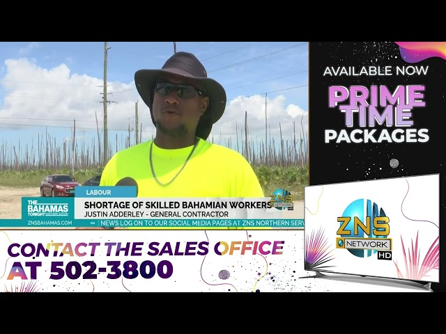 ⁣Shortage Of Skilled Bahamian Workers