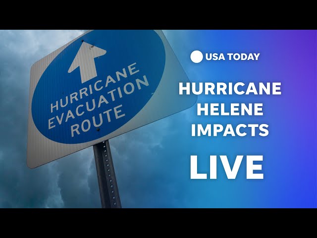 ⁣Watch live: Hurricane Helene begins impacting Florida