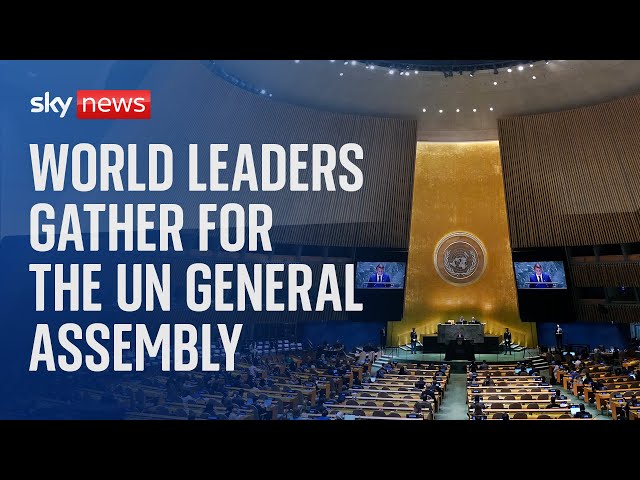 ⁣Watch live: World leaders gather in New York for the UN General Assembly