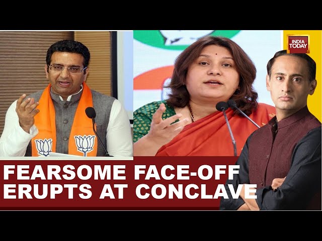 ⁣LIVE: Fiery Fight Over 'One Nation, One Poll' | Gaurav Bhatia Vs Supriya Shrinate | Rahul 