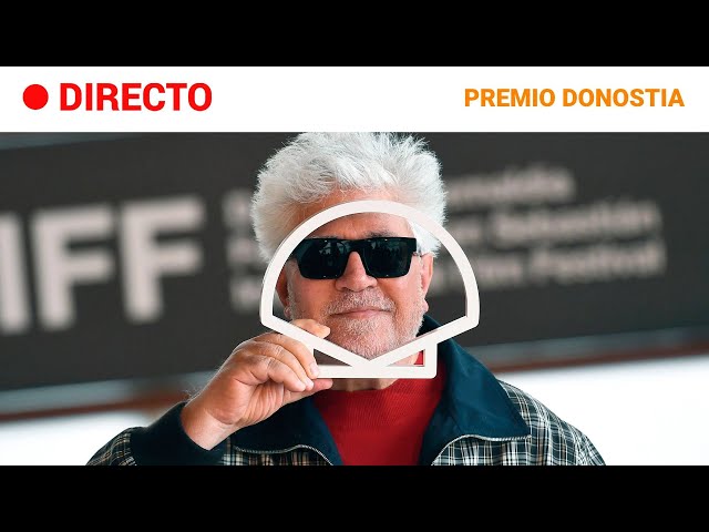 ⁣PREMIO DONOSTIA  EN DIRECTO: PEDRO ALMODÓVAR RECIBE EL GALARDÓN del FESTIVAL DE SAN SEBATIÁN