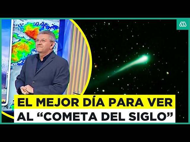 ⁣El mejor día para ver el "cometa del siglo" en Chile